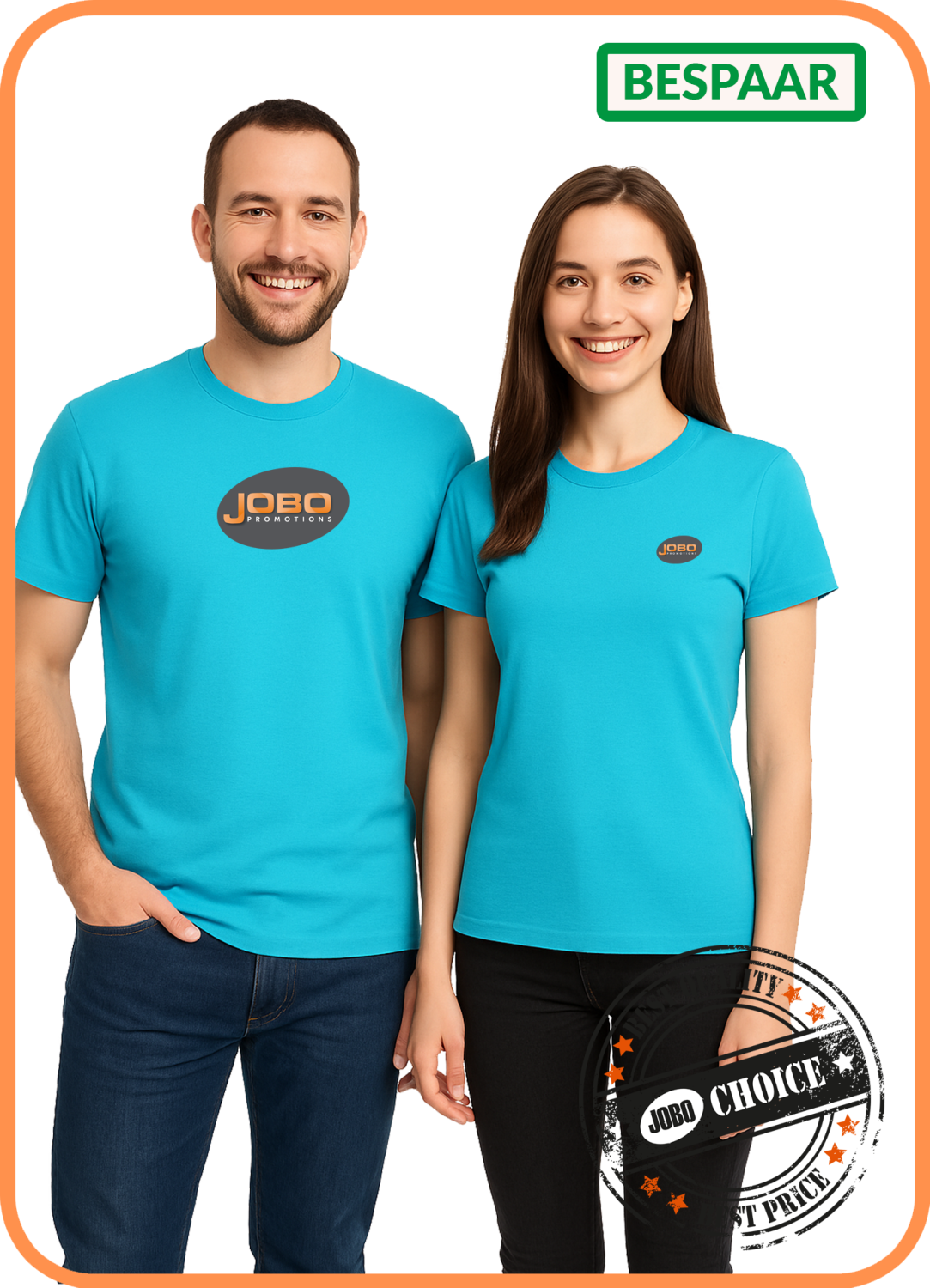 Jobo Choice Jobo's Choice T-shirt korte mouw 150 g/m2