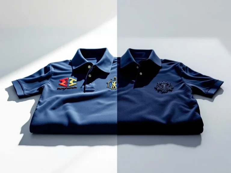 Wat is het verschil tussen zeefdruk en borduren op polo’s?