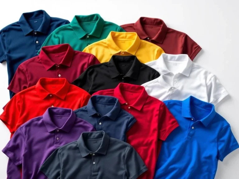 Welke kleuren polo’s zijn beschikbaar voor bedrukking?