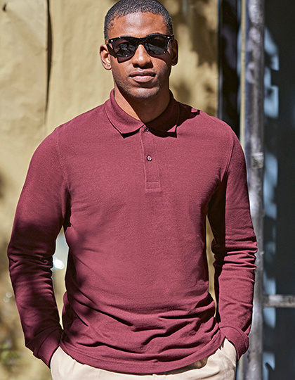 B&C Collection  B&C  My Polo 180 Long Sleeve  BCPU425