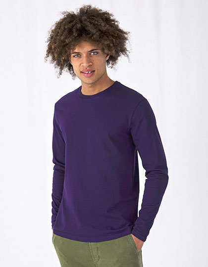 B&C Collection kleding bedrukken B&C  Men´s T-Shirt #E190 Long Sleeve  BCTU07T