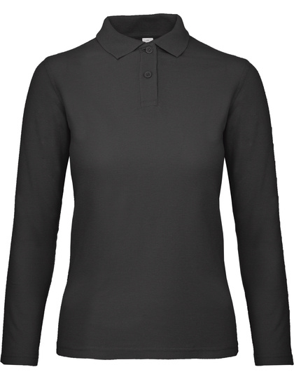 B&C Collection kleding bedrukken B&C  Women´s Long Sleeve Polo ID.001  BCPWI13