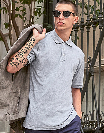 B&C Collection kleding bedrukken B&C  Unisex Polo Safran  BCPU409