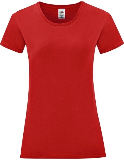Fruit of the Loom kleding bedrukken Fruit of the Loom  Ladies´ Iconic T  F131