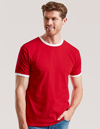 Fruit of the Loom  Fruit of the Loom  Ringer Tee  F159