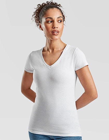 Fruit of the Loom  Fruit of the Loom  Ladies´ Valueweight V Neck T  F271N