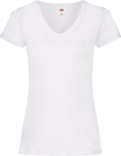 Fruit of the Loom kleding bedrukken Fruit of the Loom  Ladies´ Valueweight V Neck T  F271N