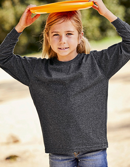Fruit of the Loom kleding bedrukken Fruit of the Loom  Kids´ Valueweight Long Sleeve T  F240K