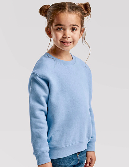 Fruit of the Loom kleding bedrukken Fruit of the Loom  Kids´ Premium Set-In Sweat  F324K