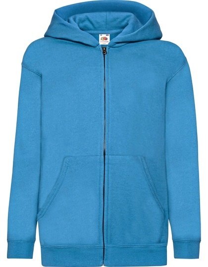 Fruit of the Loom kleding bedrukken Fruit of the Loom  Kids´ Classic Hooded Sweat Jacket  F401NK
