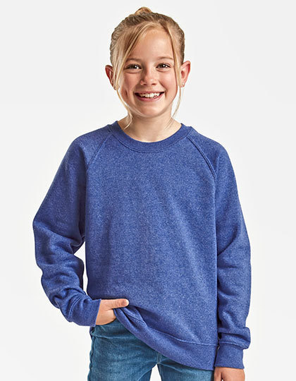 Fruit of the Loom kleding bedrukken Fruit of the Loom  Kids´ Classic Raglan Sweat  F304NK