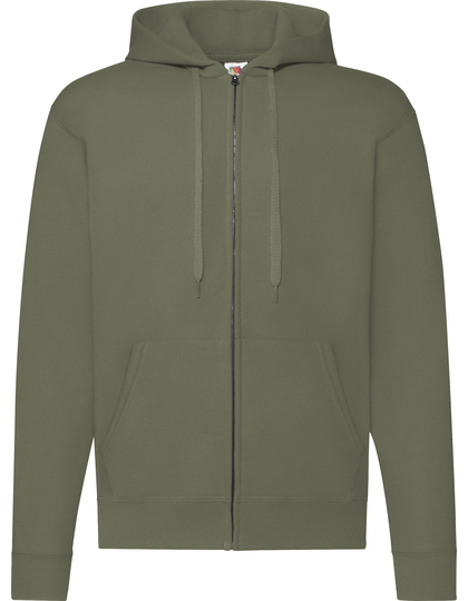 Fruit of the Loom kleding bedrukken Fruit of the Loom  Classic Hooded Sweat Jacket  F401N
