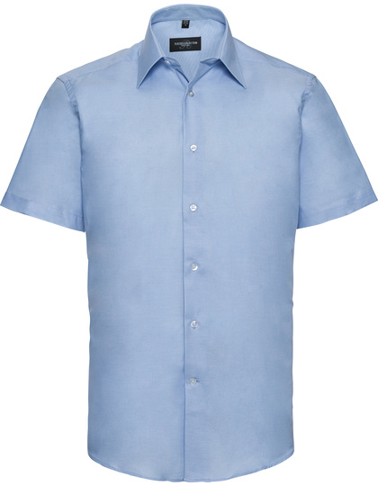 Russell Collection Russell Collection  Men´s Short Sleeve Easy Care Tailored Oxford Shirt  Z923
