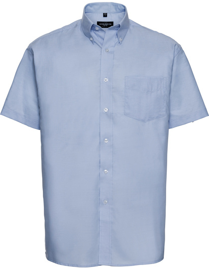 Russell Collection Russell Collection  Men´s Short Sleeve Easy Care Oxford Shirt  Z933