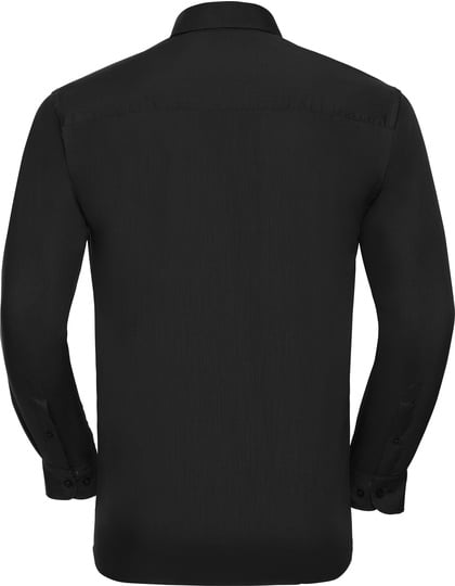 Russell Collection Russell Collection  Men´s L/S Poly-Cotton Easy Care Poplin Shirt  Z934