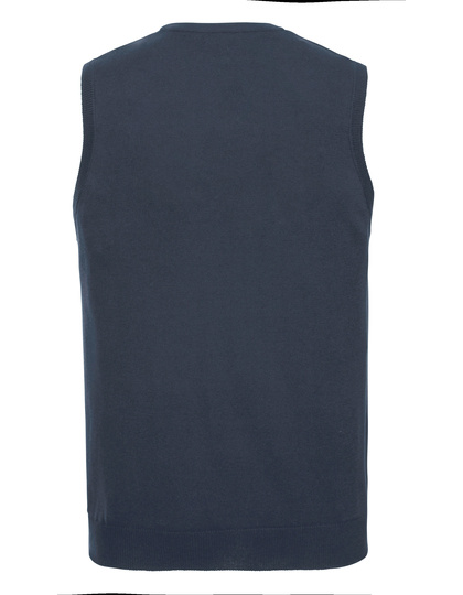 Russell Collection Russell Collection  Men's V-Neck Sleeveless Knitted Pullover  Z716