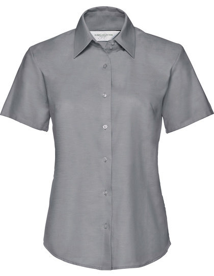 Russell Collection Russell Collection  Ladies´ Short Sleeve Easy Care Oxford Shirt  Z933F