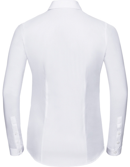 Russell Collection Russell Collection  Ladies´ L/S Herringbone Shirt  Z962F