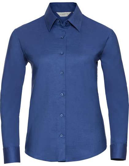 Russell Collection Russell Collection  Ladies´ L/S Easy Care Oxford Shirt  Z932F