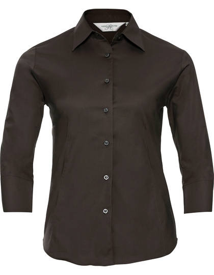 Russell Collection Russell Collection  Ladies´ L/S Easy Care Fitted Shirt  Z946F