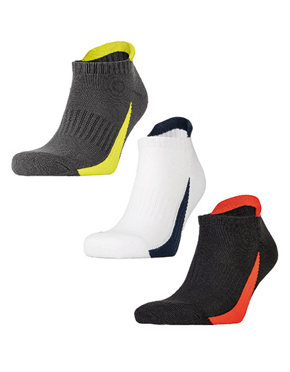 Spiro Spiro  Sneaker Sports Socks (3 Pair Pack)  RT293X