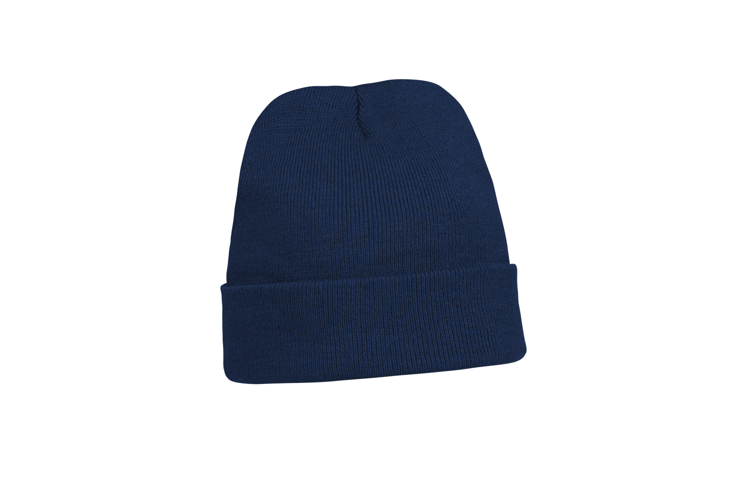 WINTERACTIE: Acrylic Beanie With Roll Up 4243 incl borduring