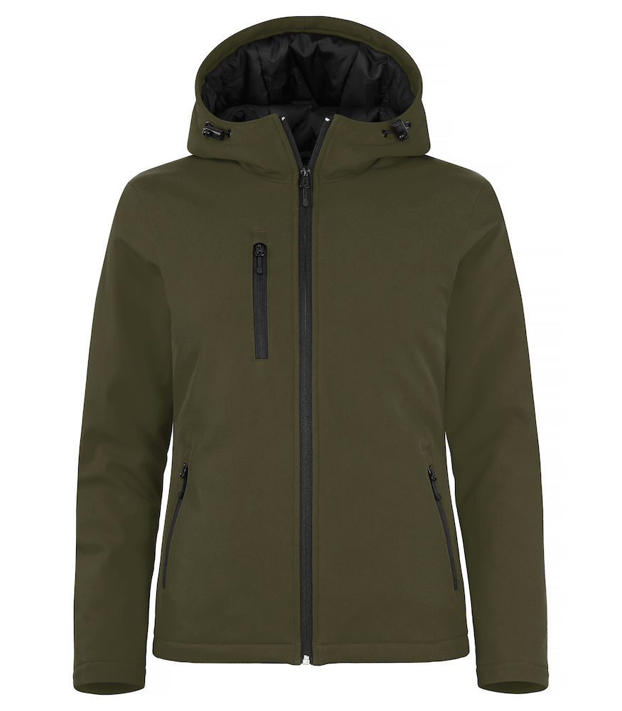 Clique Padded Hoody Softshell jacket women