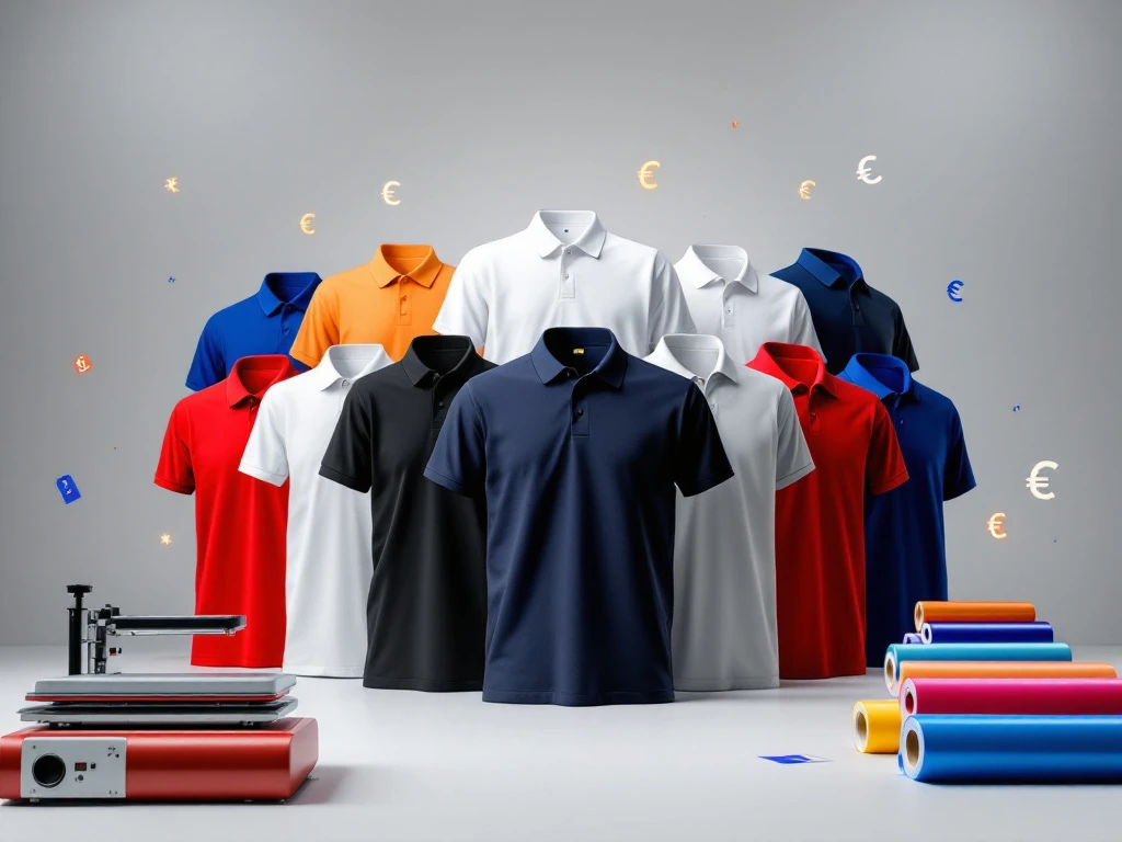 Hoeveel kost het bedrukken van 10 polo’s?