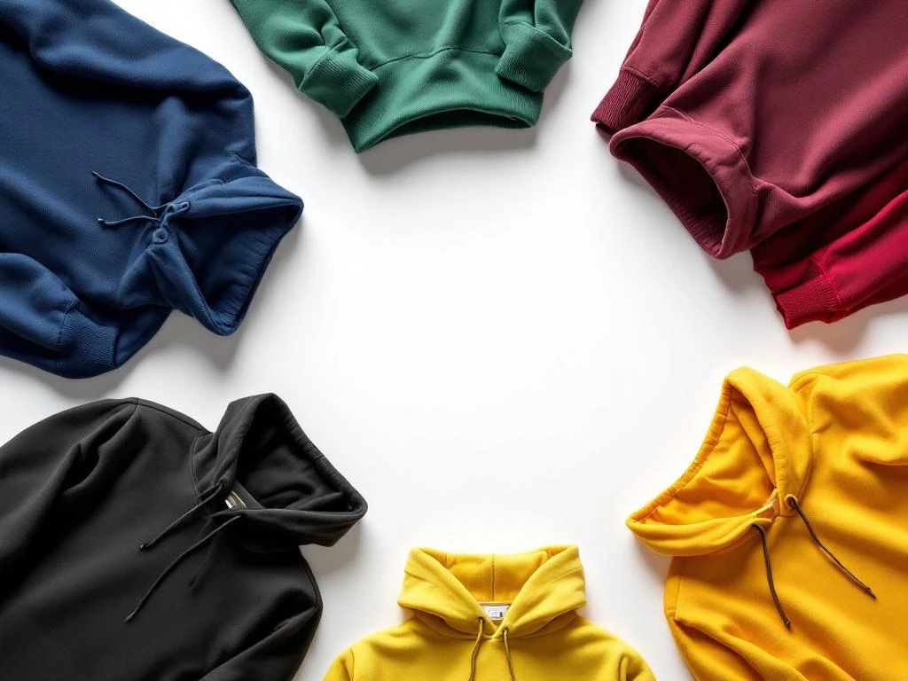 Welke kleuren truien kan ik laten bedrukken?