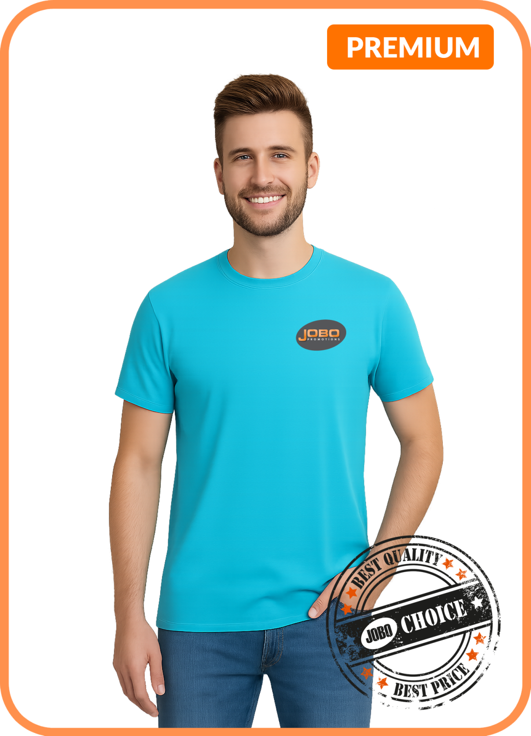 Jobo Choice Jobo's Choice T-shirt korte mouw 190 g/m2 Men