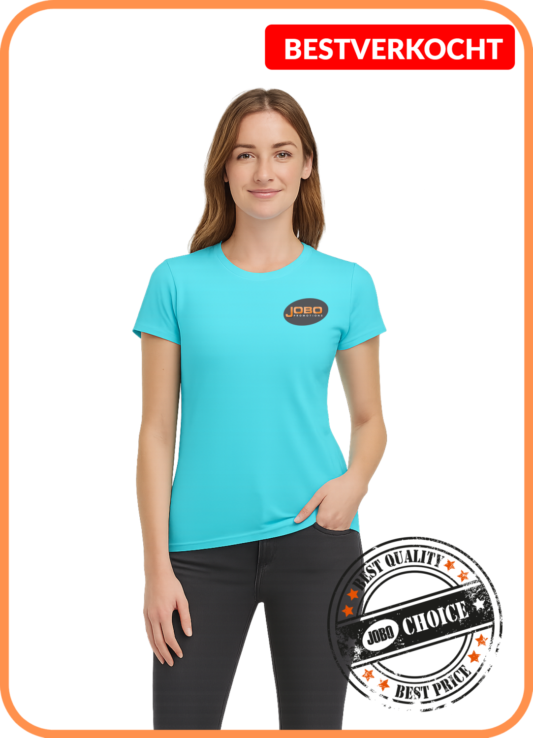 Jobo Choice Jobo's Choice T-shirt korte mouw 190 gr/m2 Women