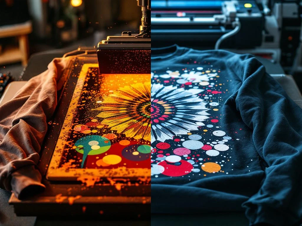 Wat is het verschil tussen zeefdruk en digitale print op truien?