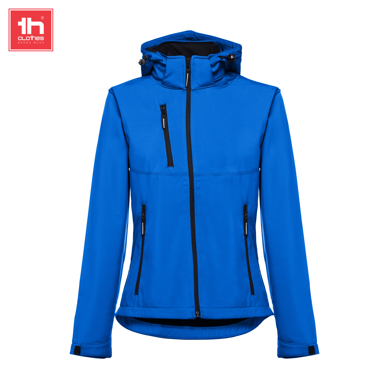 Womens softshell with removable hood Zagreb