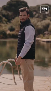 Th Clothes TH Clothes Unisex padded vest Cloud