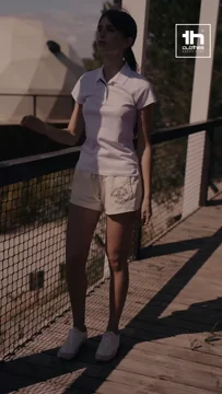 Th Clothes TH Clothes Womens technical polo shirt Dynamic women