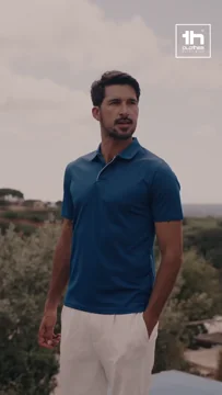 Th Clothes TH Clothes Mens technical polo shirt Dynamic