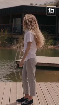 Th Clothes TH Clothes Womens short sleeve oxford shirt London women