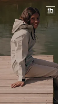 Th Clothes kids softshell with removable hood zagreb kids