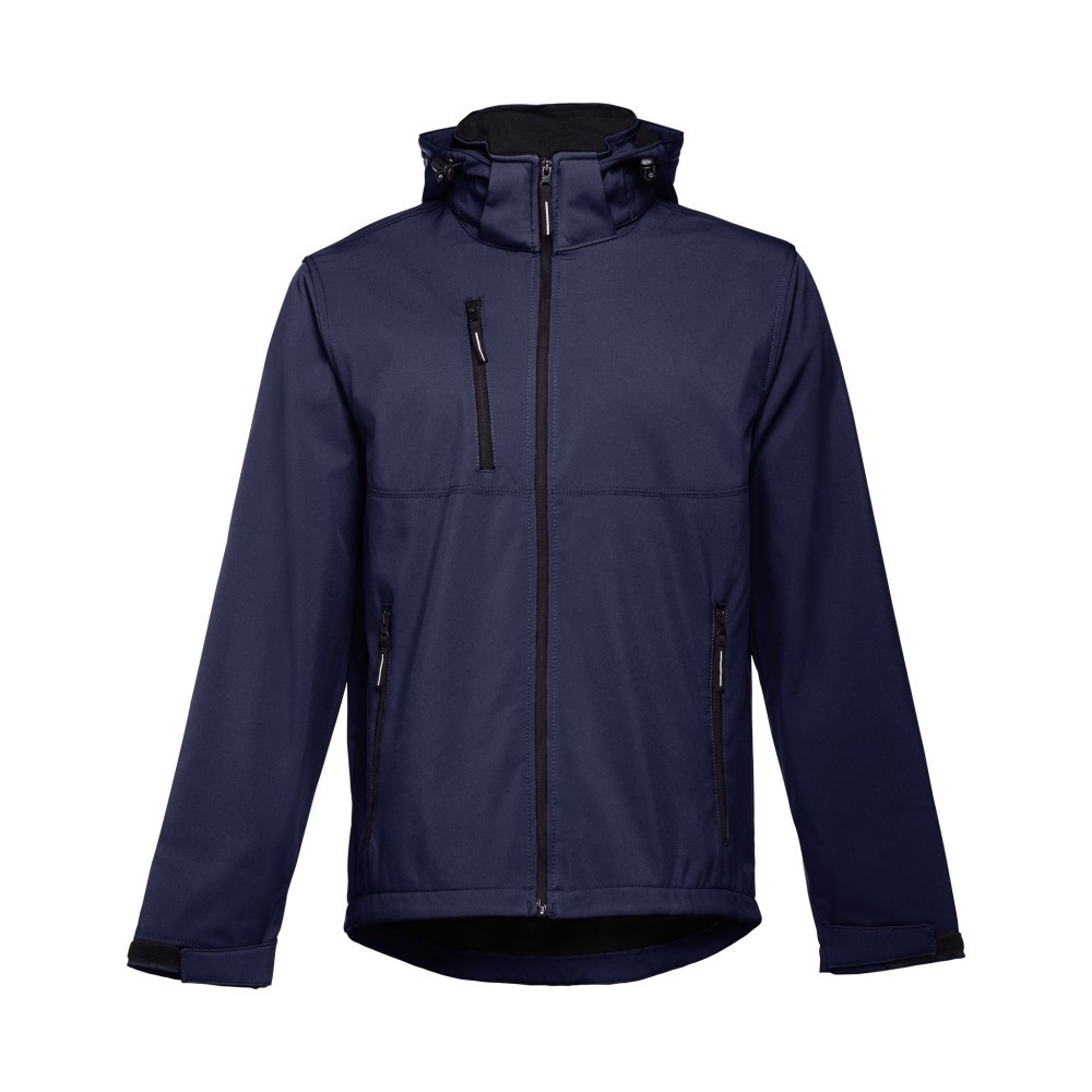 Jobo Choice (eigen label) Softshell Jas met verwijderbare capuchon Heren