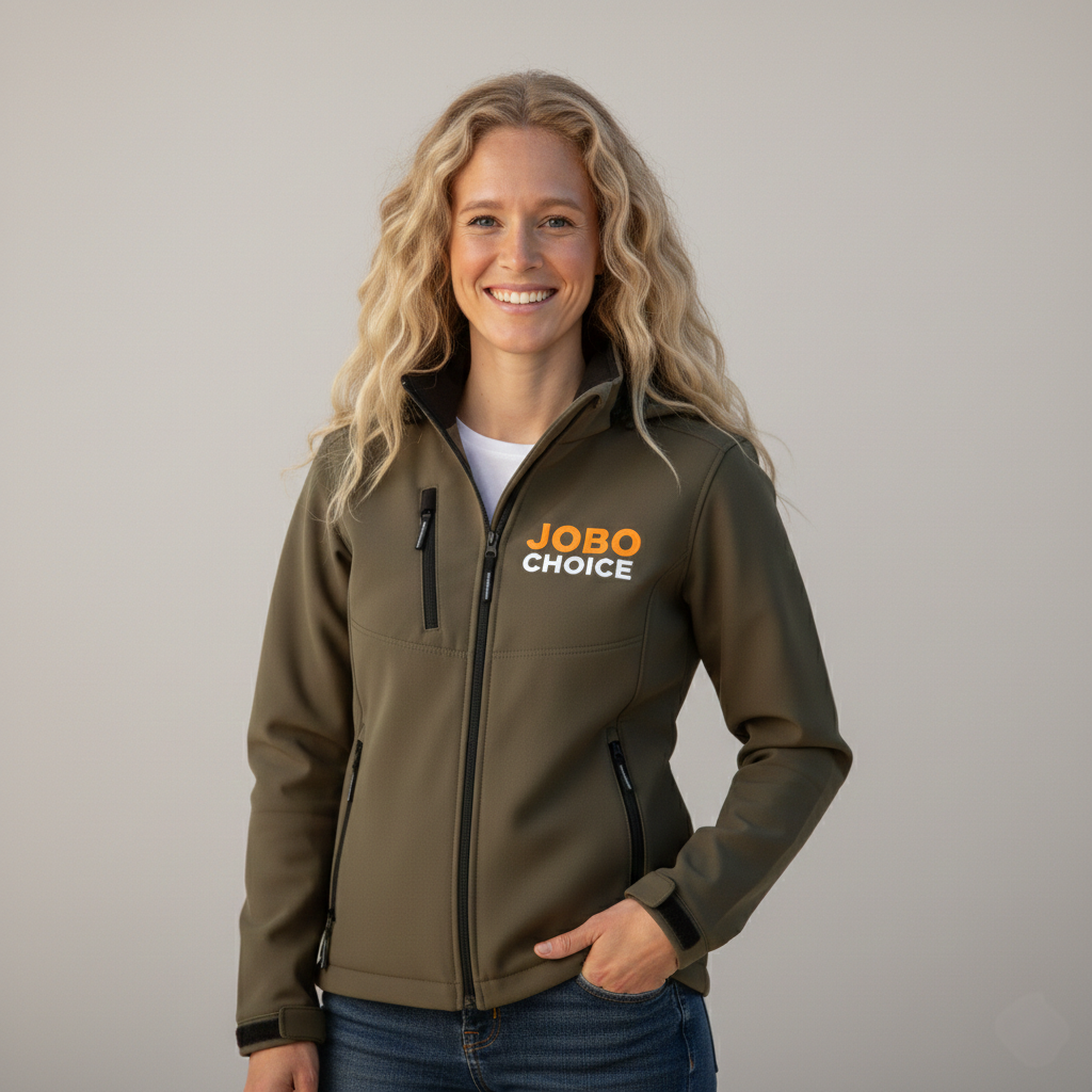 Jobo Choice (eigen label) Softshell Jas met afneembare capuchon Vrouwen