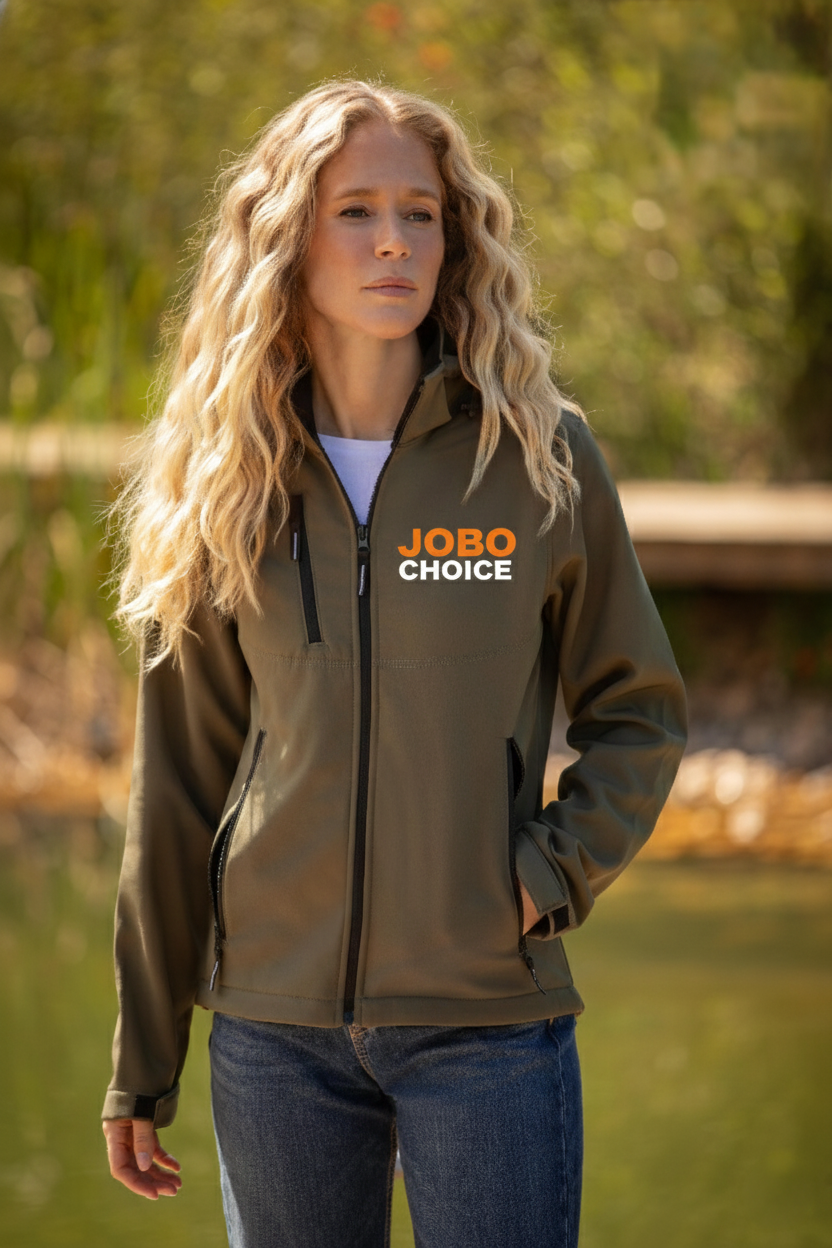 Jobo Choice Softshell Jas met afneembare capuchon Vrouwen