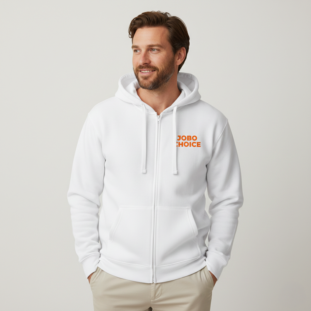 Jobo Choice Hooded full zipped sweatshirt Men