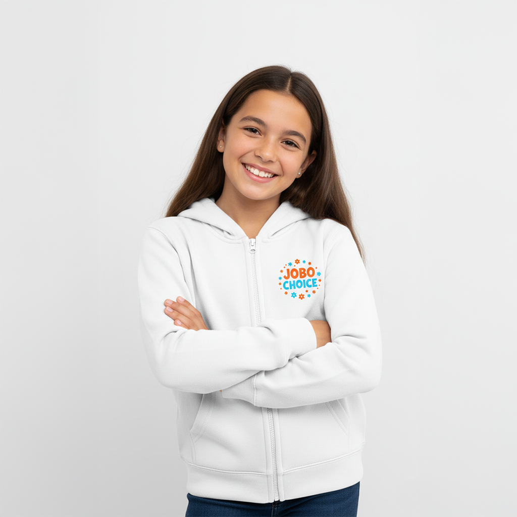 Jobo Choice Hooded Full zipped sweatshirt Kids
