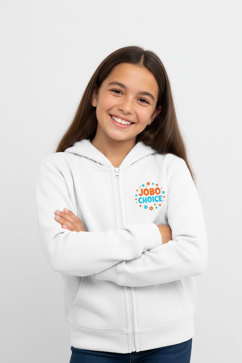 Jobo Choice (eigen label) Hoodie met zipper Kids Unisex