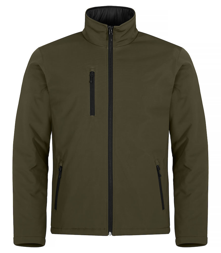 clique padded softshell jacket