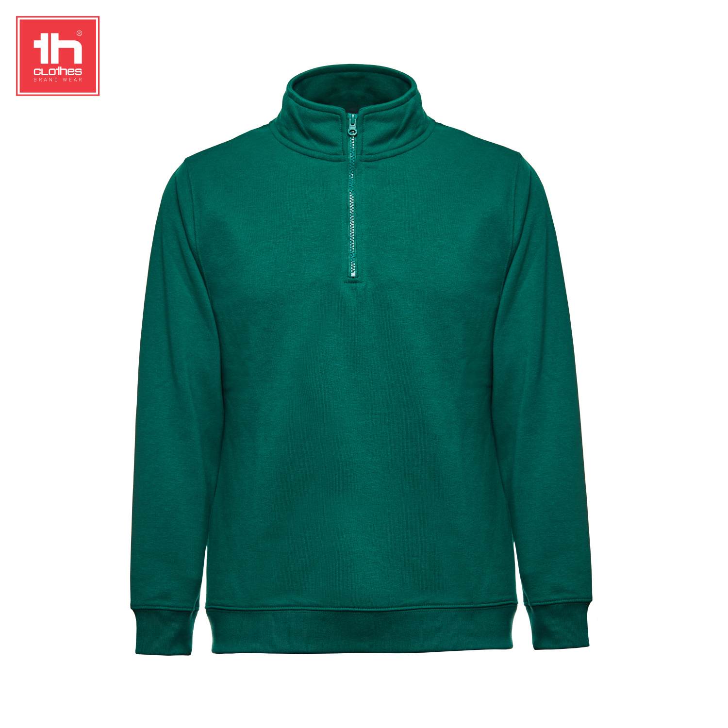 Unisex sweatshirt with 1/4 zip Budapest