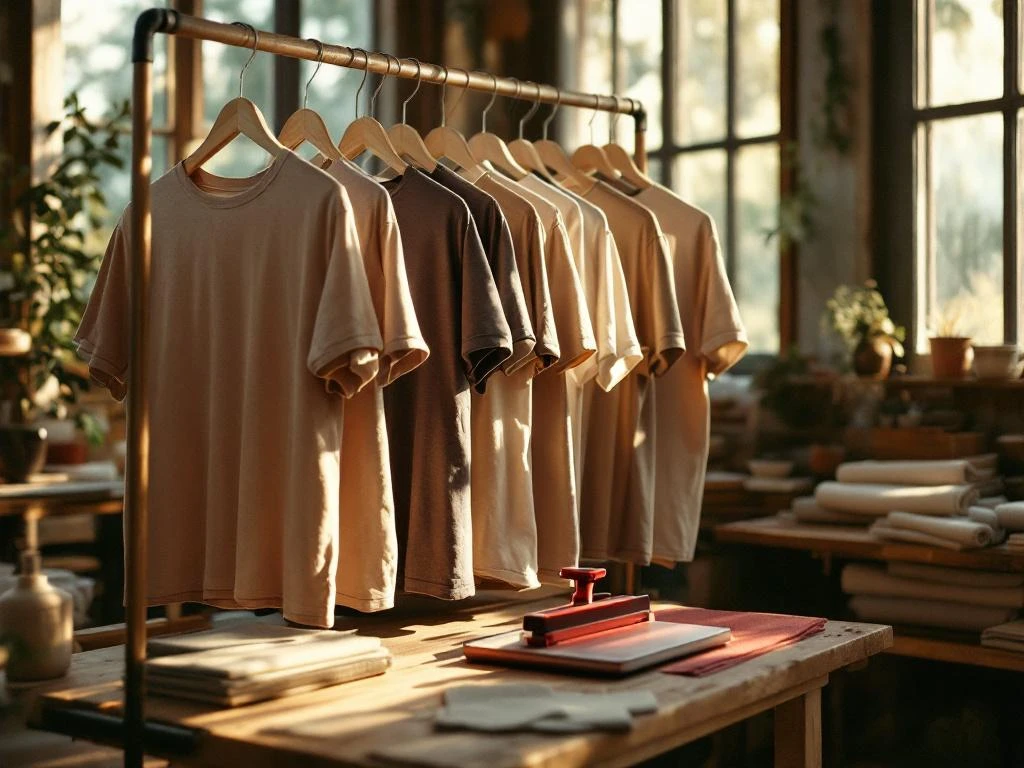 Kun je biologische t-shirts laten bedrukken?