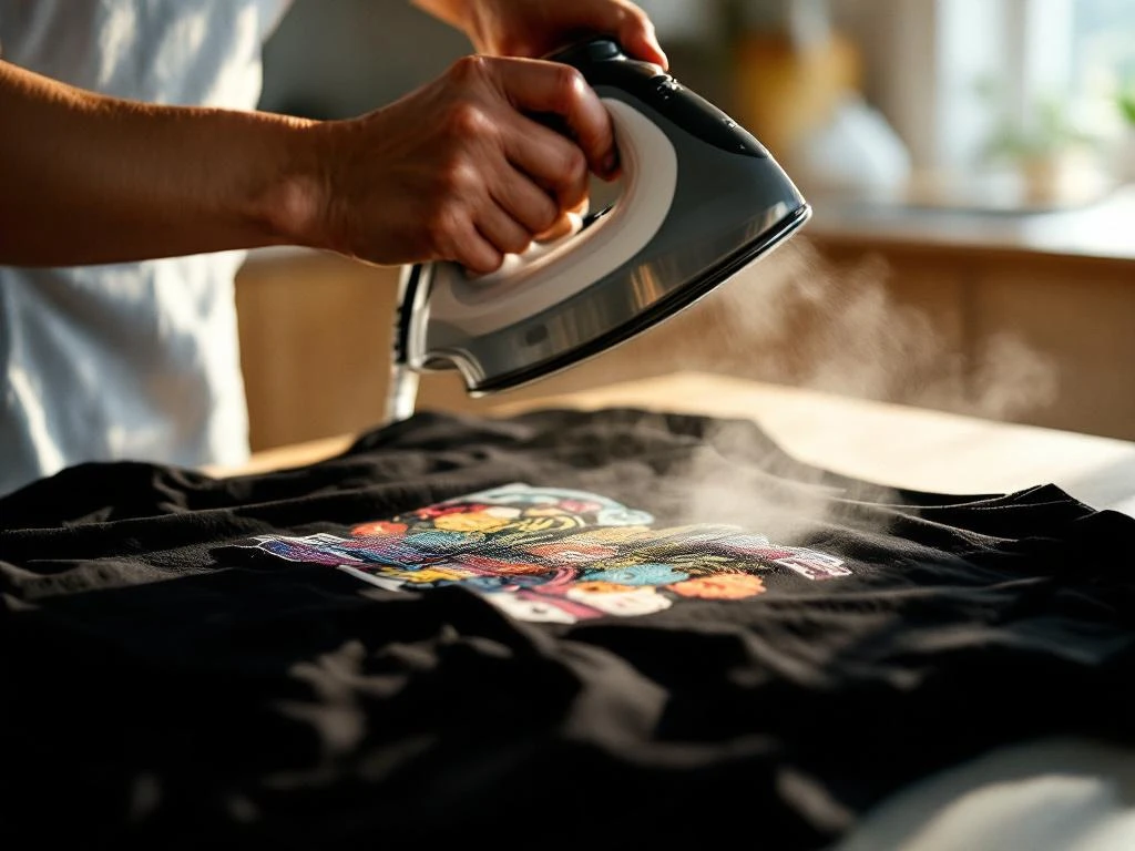 Kun je bedrukte t-shirts strijken?