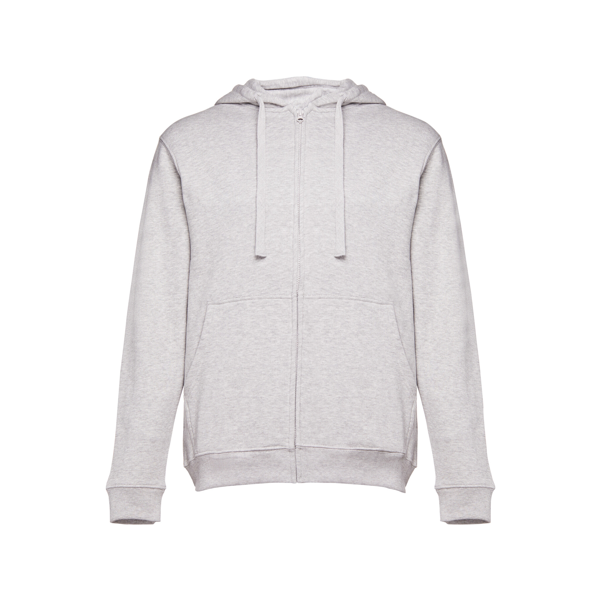 Hooded full zipped sweatshirt Men