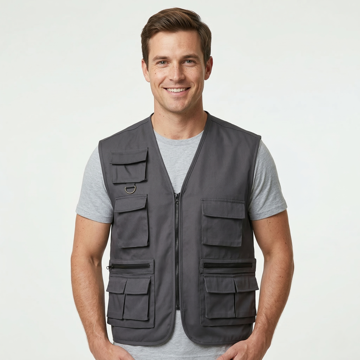 Th Clothes TH Clothes Multipocket vest Pixel